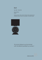 Bang & Olufsen - Beo-5-Service-Manual